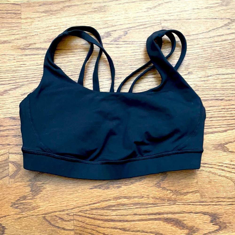 Lululemon sports bra with strappy back